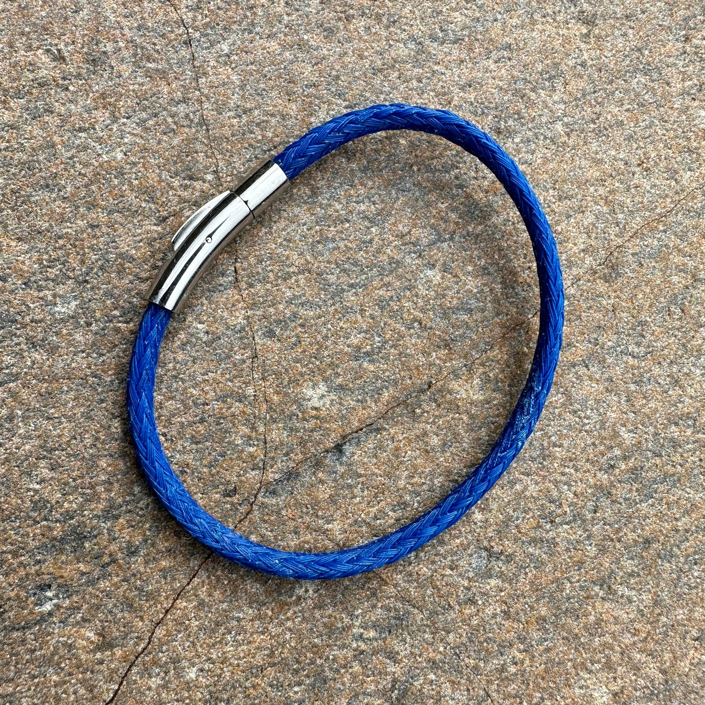 Upcycled & Repurposed Fishing Net Bracelet