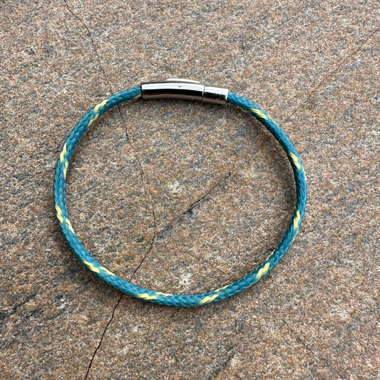 Upcycled & Repurposed Fishing Net Bracelet