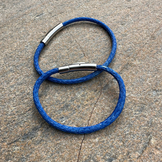 Upcycled & Repurposed Fishing Net Bracelet