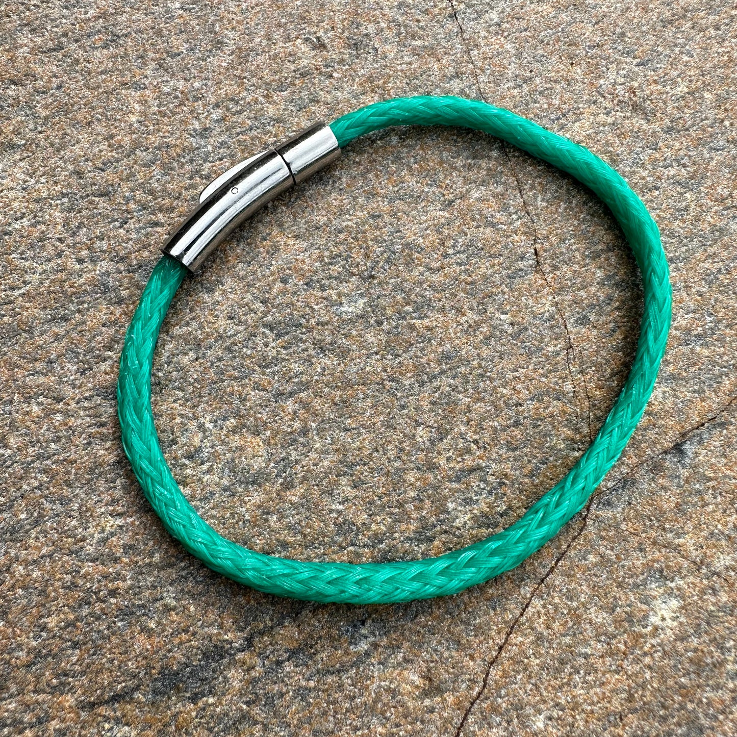 Upcycled & Repurposed Fishing Net Bracelet