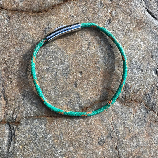 Upcycled & Repurposed Fishing Net Bracelet