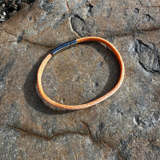 Upcycled & Repurposed Fishing Net Bracelet
