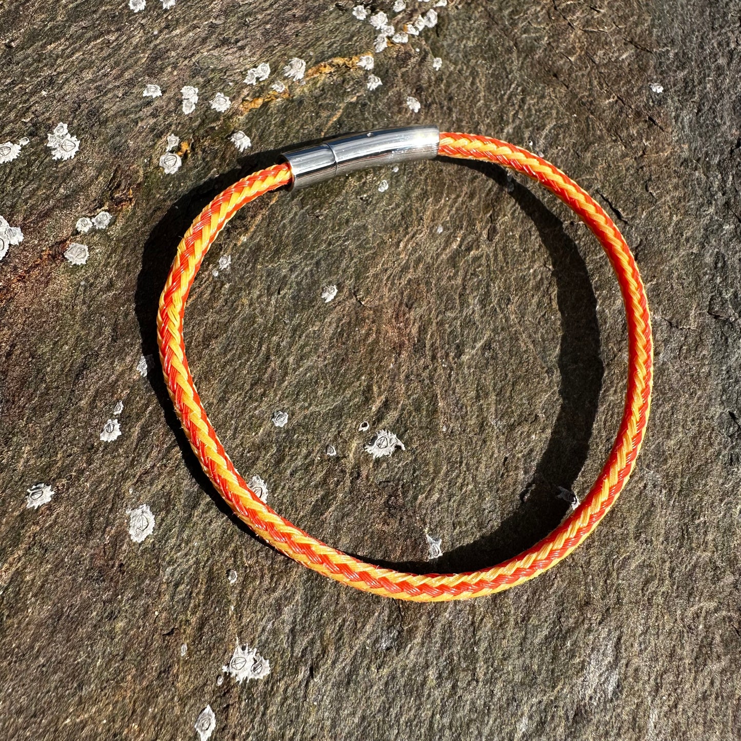 Upcycled & Repurposed Fishing Net Bracelet