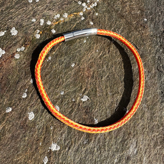 Upcycled & Repurposed Fishing Net Bracelet