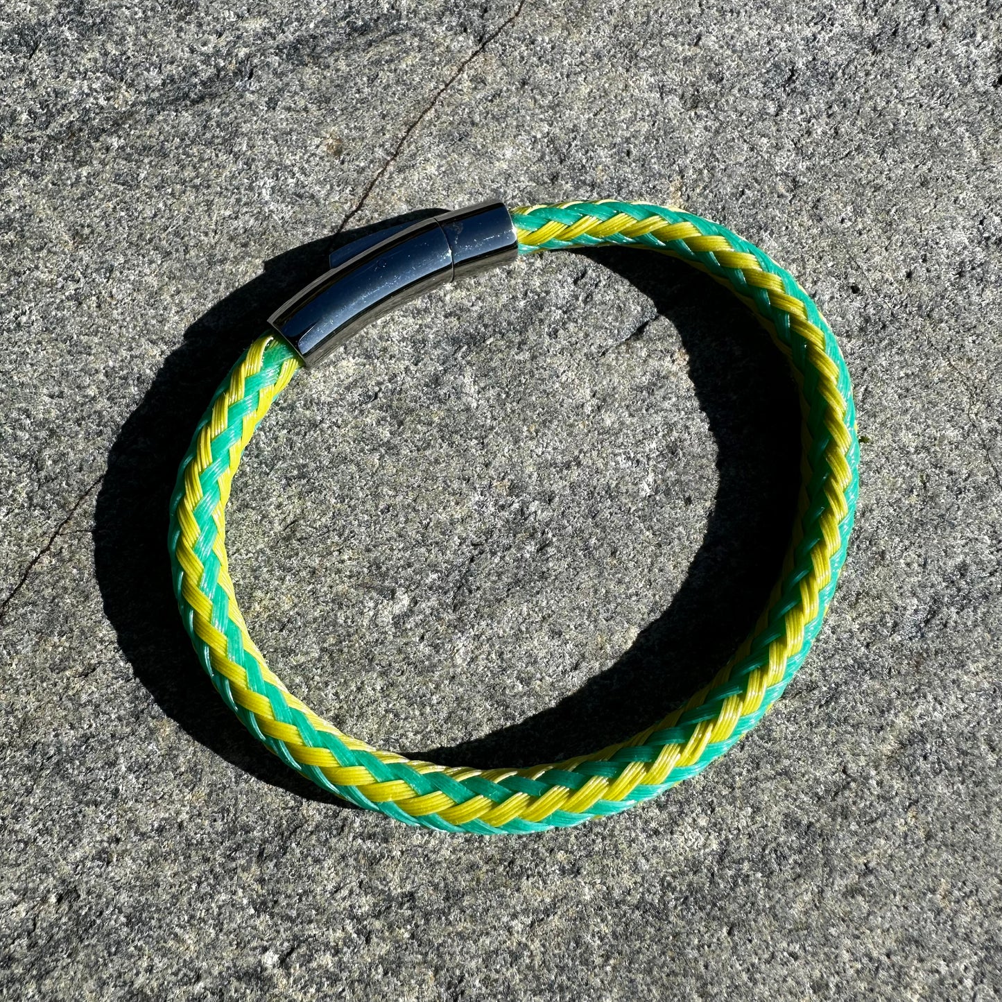 Upcycled & Repurposed Fishing Net Bracelet - CHUNKY!