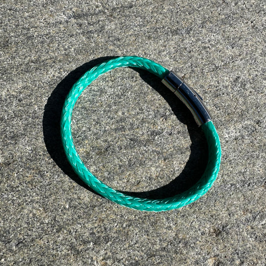Upcycled & Repurposed Fishing Net Bracelet - CHUNKY!