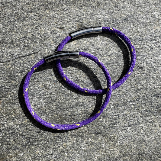 Upcycled & Repurposed Fishing Net Bracelet