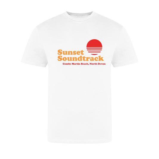 Sunset Soundtrack Premium T-Shirt - White