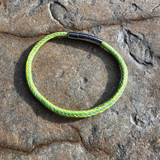 Upcycled & Repurposed Fishing Net Bracelet